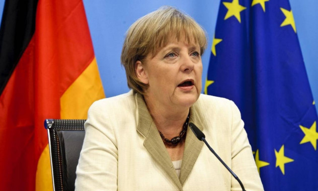 Chancellor Merkel has brief meeting with Greek main opposition leader Mitsotakis