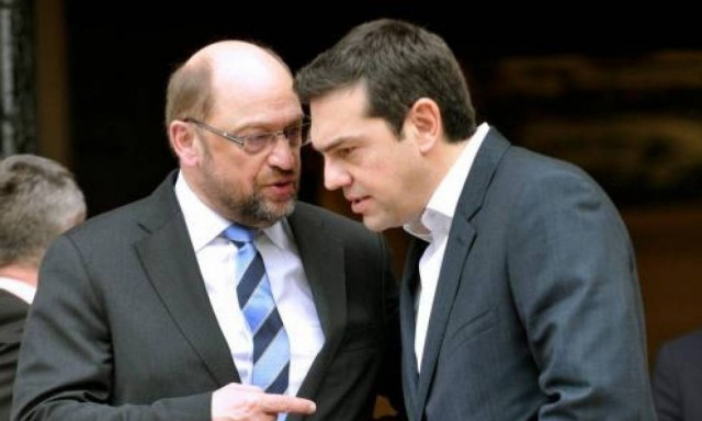 Σουλτς σε Τσίπρα: Αδιανόητο να τεθεί σε κίνδυνο η Ευρωζώνη