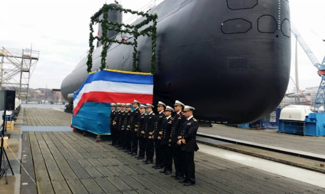 Το Πολεμικό Ναυτικό της Αιγύπτου παρέλαβε το πρώτο γερμανικό υποβρύχιο