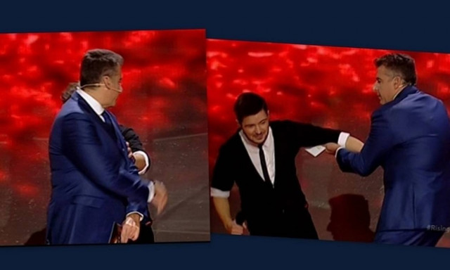 «Rising star»: Παίκτης λιποθύμησε στα χέρια του Λιάγκα