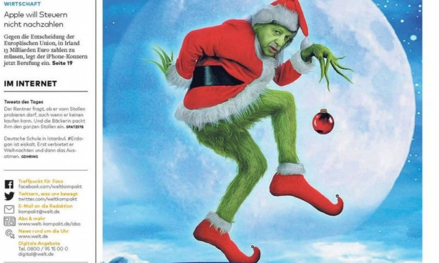 Σάλος στην Γερμανία από την είδηση ότι ο Ερντογάν απαγόρευσε τα Χριστούγεννα (Pics)