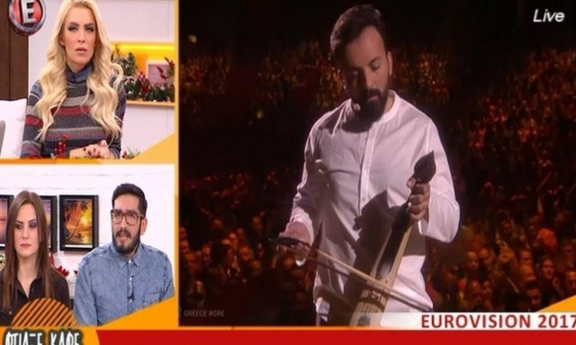 Η κοτσάνα της ημέρας από την Καινούργιου: O Λιανός πήγε στην Eurovision και... έπαιξε λύρα!