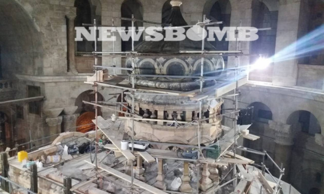 Πανάγιος Τάφος: To Newsbomb.gr παρουσιάζει τα μοναδικά ευρήματα που έφεραν στο φως οι εργασίες