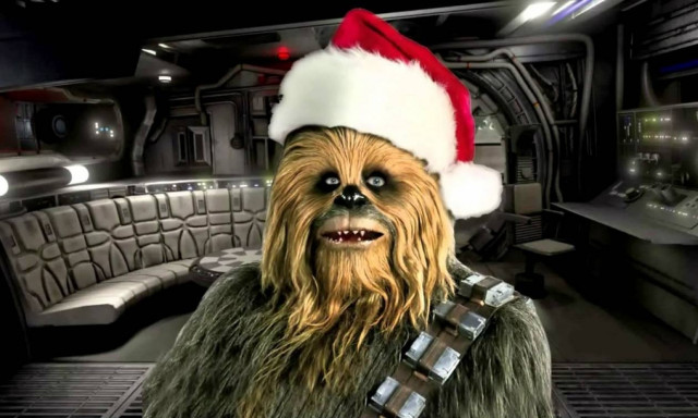 Tι εννοείς ότι ο Chewbacca τραγουδά το Άγια Νύχτα;