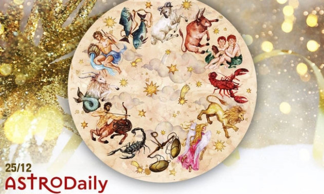 Ημερήσιες Προβλέψεις για όλα τα Ζώδια 25/12