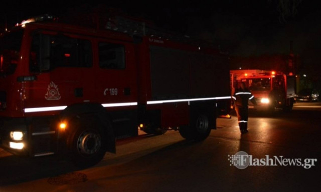 Φωτιά στο γηροκομείο Χανίων - Τραυματίστηκε ηλικιωμένος