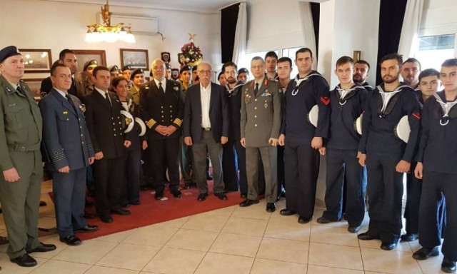 Επίσκεψη Βίτσα στη Ναυτική Διοίκηση Βορείου Ελλάδος