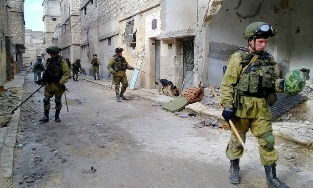 Ο ρωσικός στρατός αντιμέτωπος με το μυστικό που έκρυβε το Χαλέπι (Pics+Vid)