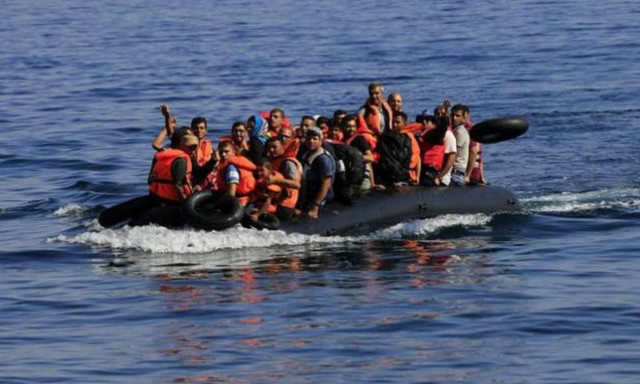 Forty six refugees-migrants arrived in Chios on the first day of the year