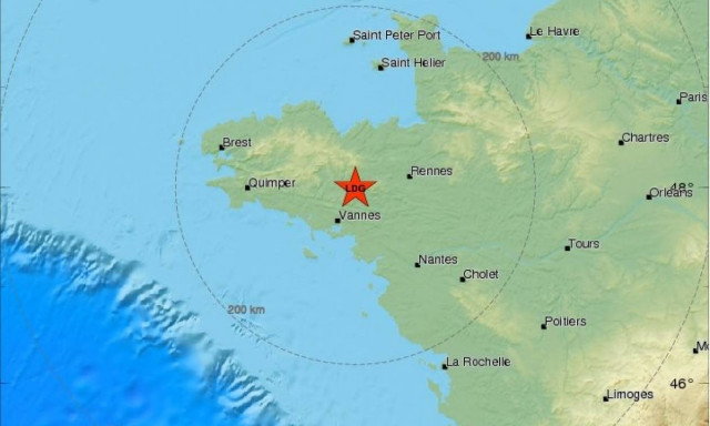 Σεισμός στη Γαλλία