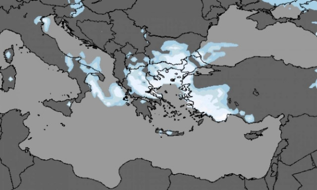 Καιρός ΤΩΡΑ - Η πρόγνωση της ΕΜΥ: Πού θα χιονίσει μέχρι την Τετάρτη