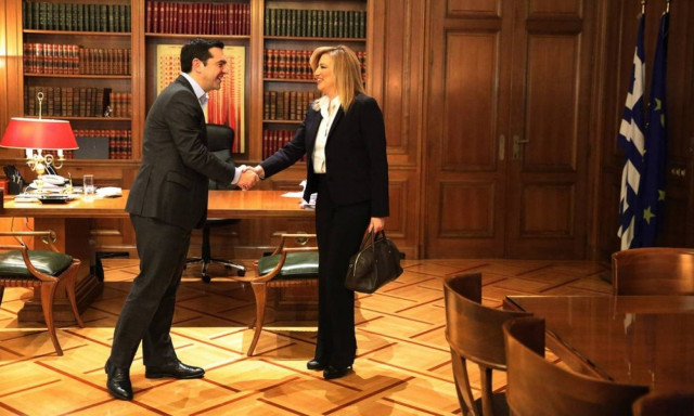 Κυπριακό - Γεννηματά προς Τσίπρα: Χρειαζόμαστε μια λύση σύμφωνη με το ευρωπαϊκό κεκτημένο