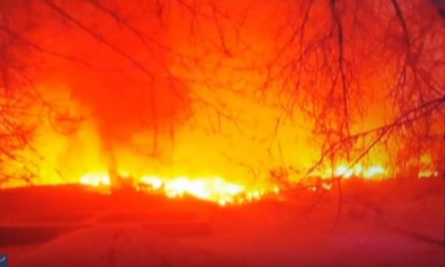 Συγκλονιστικό βίντεο από την πτώση του τουρκικού αεροσκάφους στο Κιργιστάν