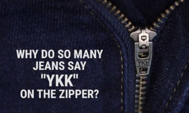 Εσύ ξέρεις τι σημαίνει το YKK σε όλα σχεδόν τα φερμουάρ;