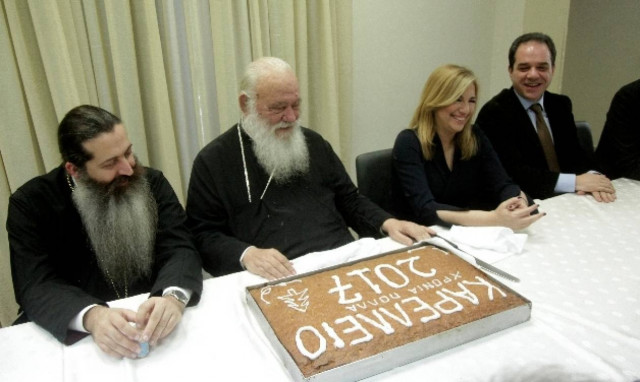 Εντυπωσιασμένη η Φ. Γεννηματά από το έργο της Αρχιεπισκοπής