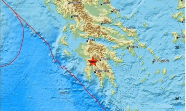 Σεισμός στη Δημητσάνα