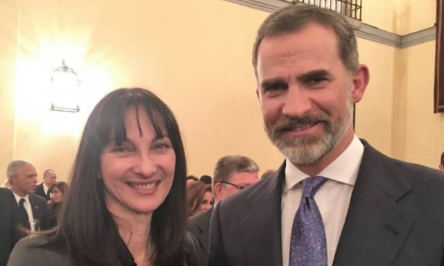 Tourism minister Kountoura meets King Felipe VI of Spain