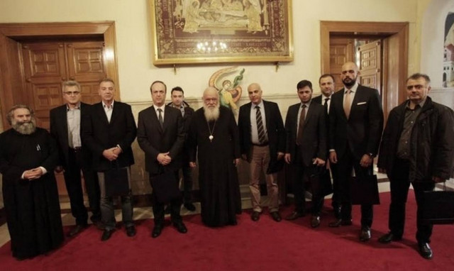 Ο Αρχιεπίσκοπος συναντήθηκε με αστυνομικούς της Δίωξης Εγκλημάτων κατά ζωής