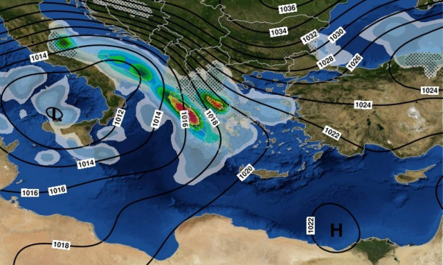 Καιρός: Ο χιονιάς «Βίκτωρ» πάνω από την Ελλάδα - Πού θα χιονίσει τις επόμενες ώρες