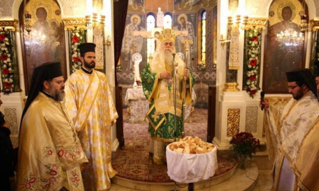 Εορτασμός του Αγίου Αθανασίου στο κέντρο των Αθηνών