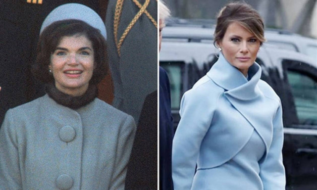 Ορκωμοσία Τραμπ: Η εμφάνιση της Μελάνια Τραμπ α λα... Τζάκι Κένεντι! (pics)