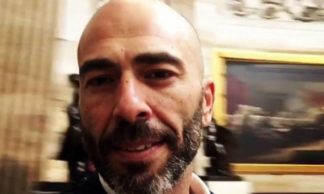 Ορκωμοσία Τραμπ: Το βίντεο του Βαλάντη μέσα από το Καπιτώλιο (vid)