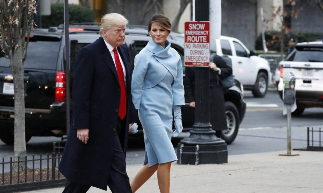 Ορκωμοσία Τραμπ: Όλη η τελετή σε ένα γράφημα (pics)