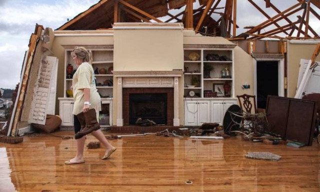 US storms: At least 18 dead in Georgia and Mississippi