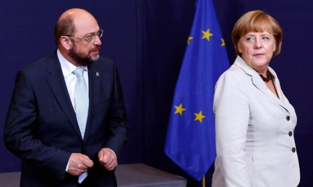 Στήθος με στήθος Σουλτς - Μέρκελ σε νέα δημοσκόπηση: Αμφίρροπη μάχη για την Καγκελαρία