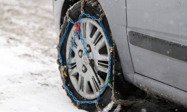 Μακεδονία: Πού είναι απαραίτητες οι αντιολισθητικές αλυσίδες