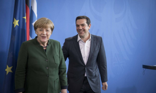 Τηλεφωνική επικοινωνία Τσίπρα - Μέρκελ