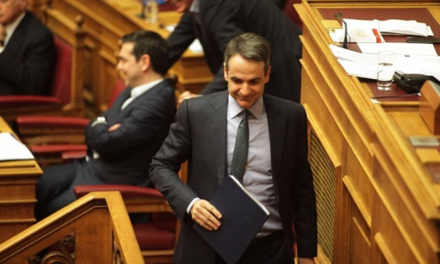 Μητσοτάκης προς Τσίπρα: Ανεβήκατε μέσα από τον λαϊκισμό και πέφτετε μέσα από την λασπολογία