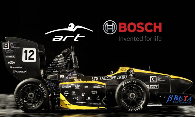 Η Βοsch Eλλάδας μέγας χορηγός της “ART”,της ομάδας Formula Student του Αριστοτέλειου Πανεπιστήμιου