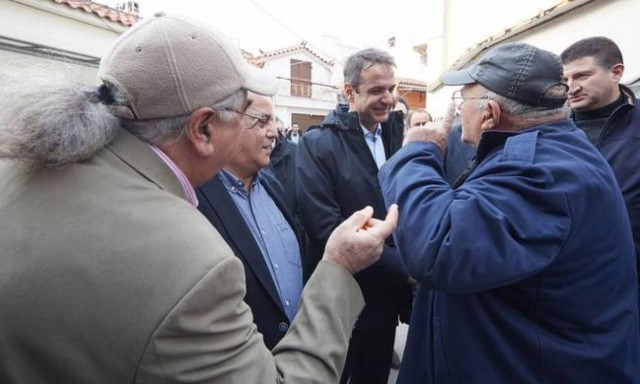 ND leader Mitsotakis accuses the government of the conditions at refugee camps