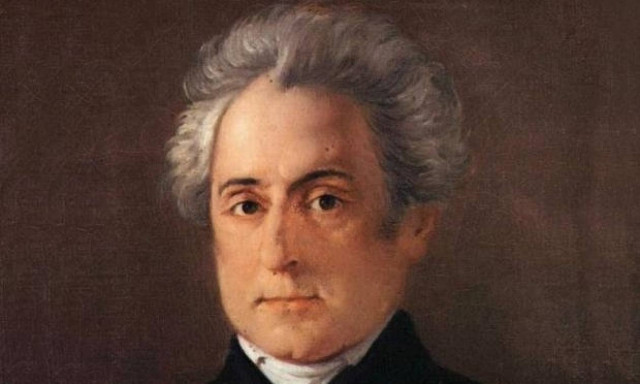 Σαν σήμερα το 1857 πεθαίνει ο Διονύσιος Σολωμός