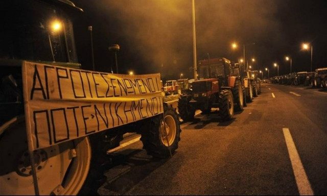 Farmers’ blocks committee calls for protest rally in Athens on Tuesday
