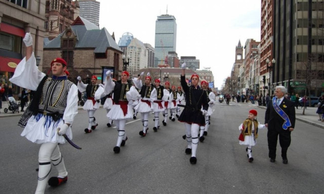 Προετοιμασίες για την παρέλαση της 25ης Μαρτίου στη Βοστώνη