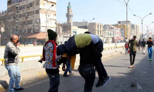 Μακελειό σε διαδήλωση στη Βαγδάτη: Η αστυνομία έριξε ρουκέτες κατά διαδηλωτών (Pics+Vid)