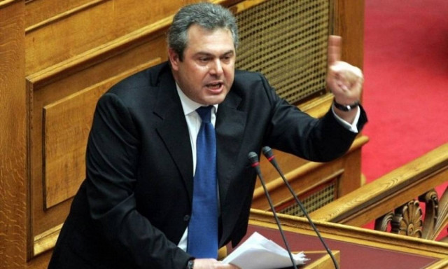 Άγριος καβγάς Καμμένου - Θεοχαρόπουλου στη Βουλή