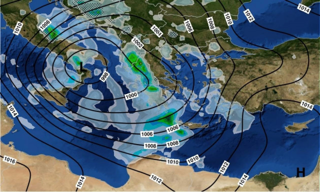Μάρτης… γδάρτης! Καταιγίδες, χαλάζι και ισχυροί άνεμοι σε όλη τη χώρα