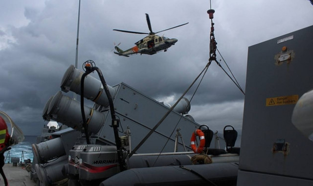 Πυραυλάκατος του ΠΝ στην άσκηση έρευνας-διάσωσης Ελλάδος-Κύπρου (pics)
