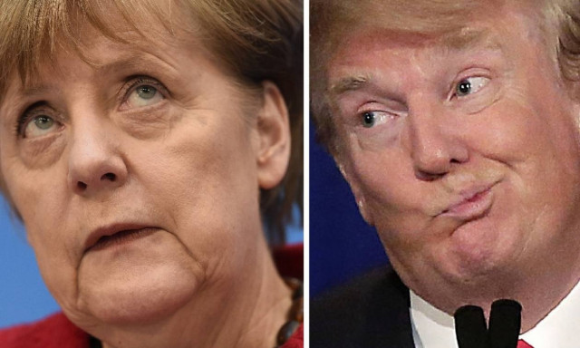 Όταν η Άνγκελα συνάντησε τον Ντόναλντ