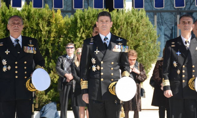 Πολεμικό Ναυτικό: Νέος διοικητής στη Σχολή Δοκίμων (pics)