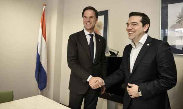 PM Tsipras congratulates Rutte for his victory