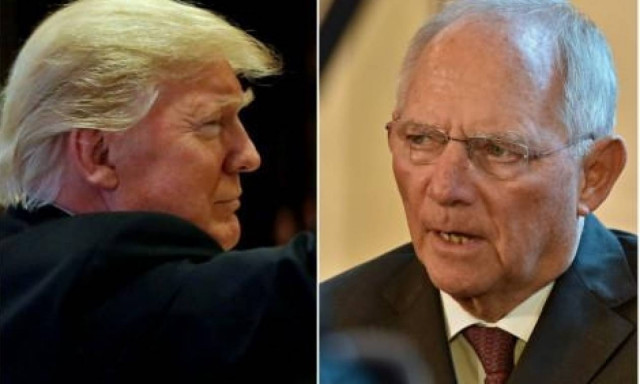 Ο Τραμπ ξεφτίλισε τον Σόιμπλε - Έξαλλος ο Γερμανός ΥΠΟΙΚ!