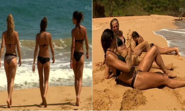 «Κόλαση» το Survivor: Οι «Μαχήτριες» φόρεσαν τα μικροσκοπικά μπικίνι τους και... άναψαν φωτιές (vid)
