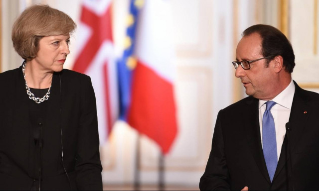 «Χαστούκι» Ολάντ προς Μέι: Καμία εμπορική συμφωνία έως την ολοκλήρωση του Brexit
