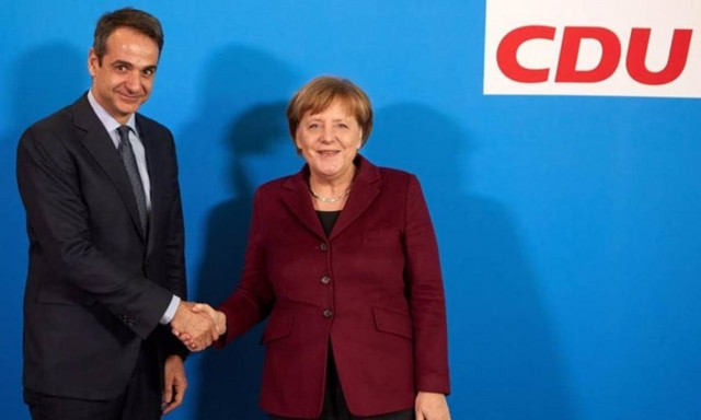 Συνάντηση Μητσοτάκη - Μέρκελ στη Μαλτα