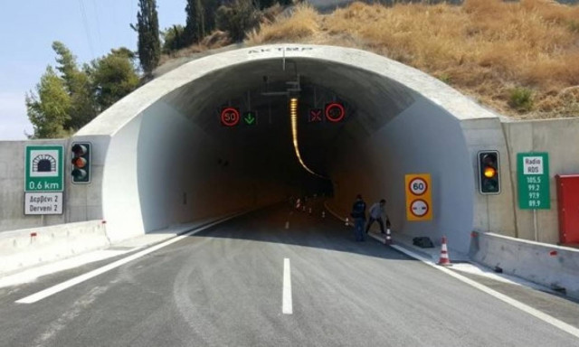 Αχαΐα: Παραδόθηκε το σύμπλεγμα των σηράγγων της νέας εθνικής οδού Πατρών – Κορίνθου