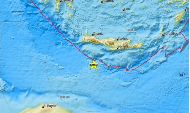 Σεισμός «ταρακούνησε» τη Γαύδο